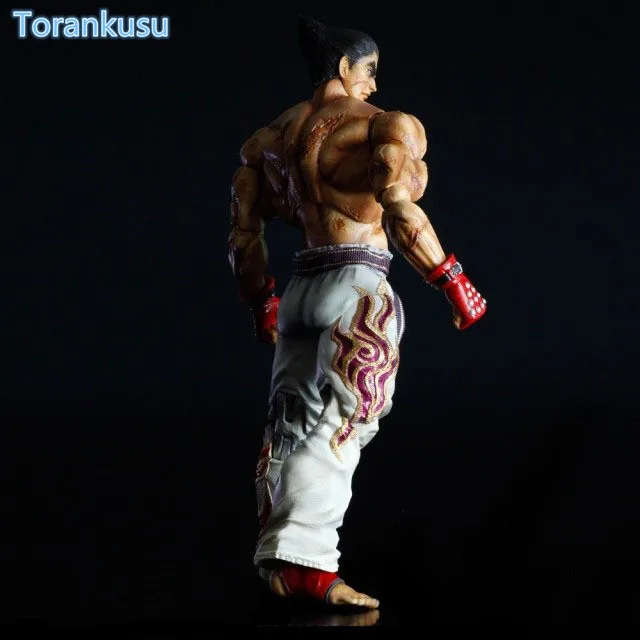 Tekken фигурка Kazuya Mishima Play искусство Kai ПВХ игрушка 260 мм аниме игра коллекция модель