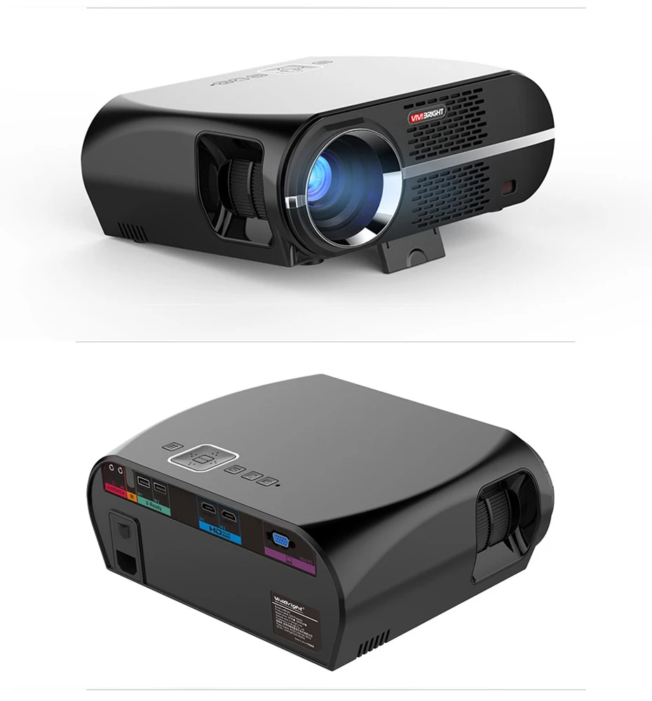 Яркий светодиодный проектор распродажа GP100. Поддержка Full HD 1080 P 3500 люмен лучший
