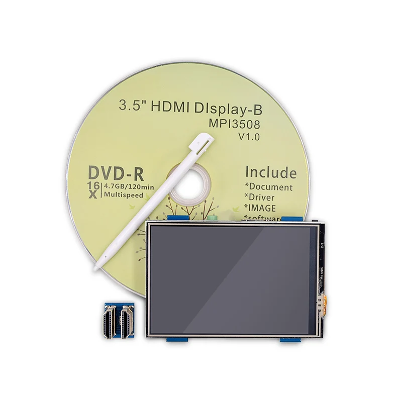 3,5 дюймов lcd HDMI USB сенсорный экран Real HD 1920x1080 ЖК-дисплей для Raspberry 3/2/B+/B/A