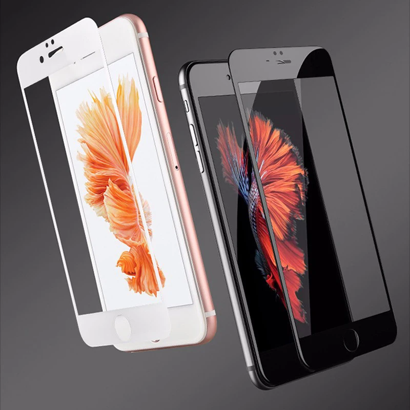 SRLEEKING for iphone 7 Full Screen Protection Tempered Glass For Apple iPhone 6s 6 8plus X Protector Film | Мобильные телефоны и