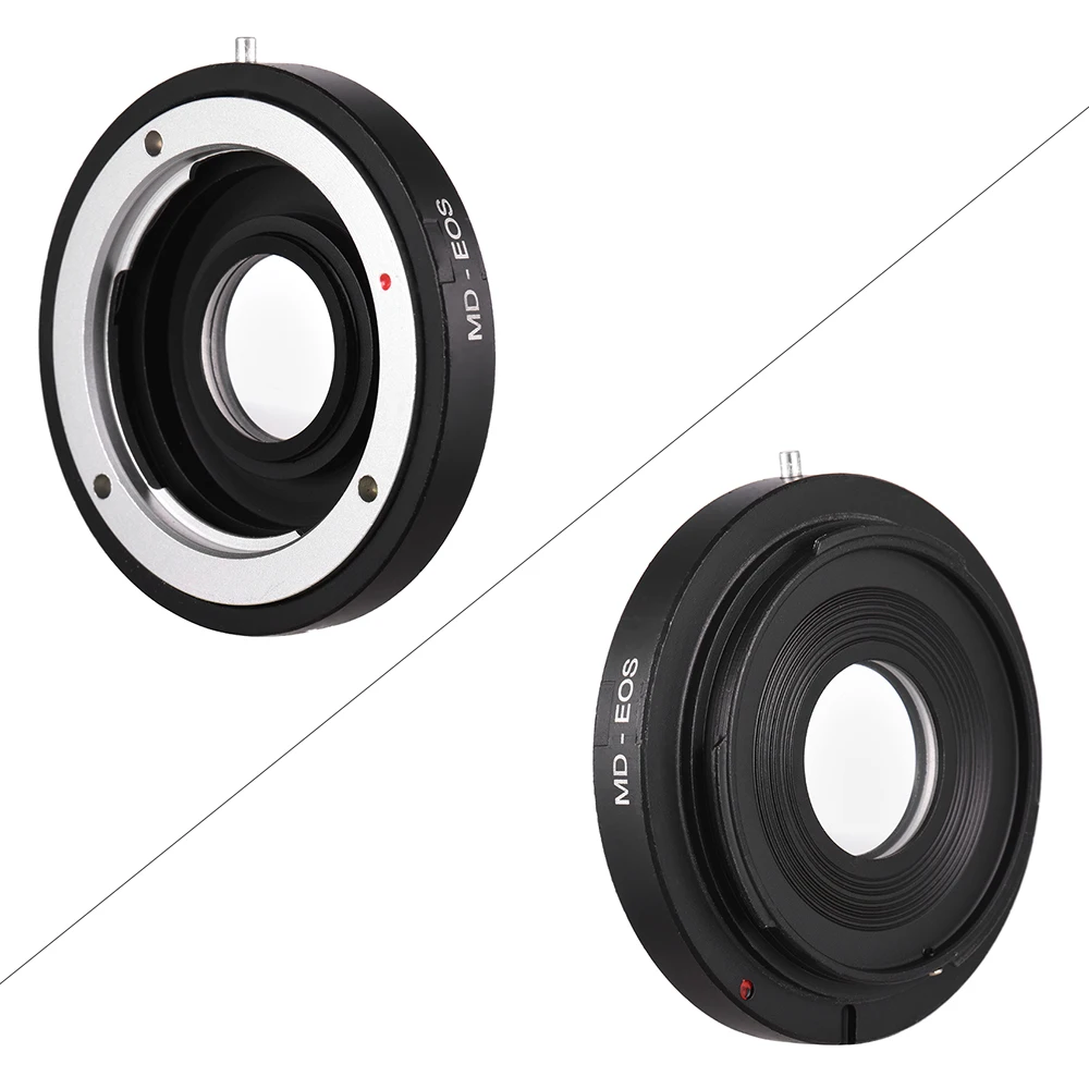 Кольцо-адаптер для крепления объектива Minolta MD, подходит для Canon EOS EF, фокусировка камеры, бесконечность, кольцо-адаптер для объектива с корректирующим объективом