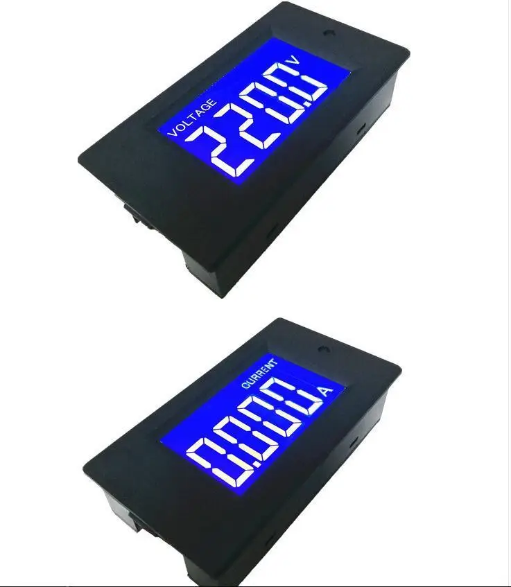 3в1 AC 110v 220v LCD цифровой вольтметр Амперметр измеритель мощности Электрический
