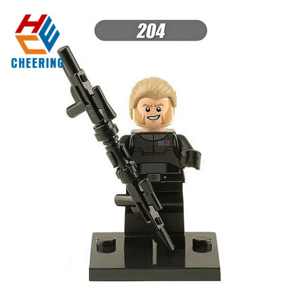 204 Without Box Одиночная строительных блоков космический The Force Awakens Chewbacca Kylo Ren Han Solo подарок фигурки Кирпичи игрушки для детей X0104 - Цвет: 204 Without Box