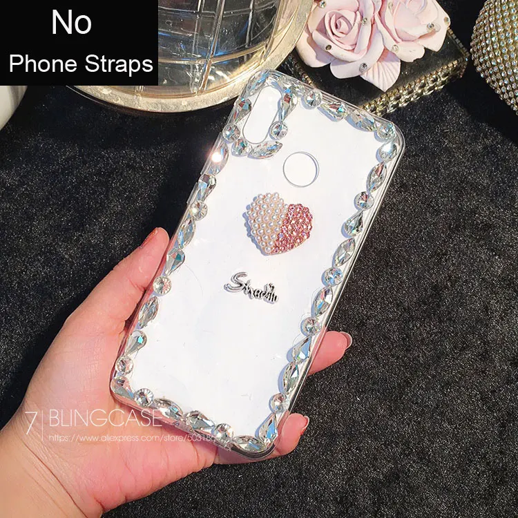 Для samsung Galaxy S3 S4 S5 S6 S7 край S8 S9 Plus Note 2 3 4 5 8 9 G530 со стразами чехол в виде лебедя крышка