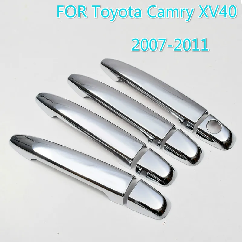 

Для Toyota Camry 2007-2011 XV40 Хромированная ручка Накладка набор для Daihatsu Altis Aurion 2008 2009 2010 аксессуары для автомобиля Стайлинг