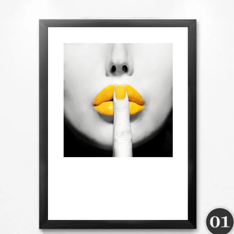 Fashion Beauty Makeup Girls Canvas Painting Modern Home Decoration Wall Art Picture For Living Room Posters And Prints No Framed | Дом и сад