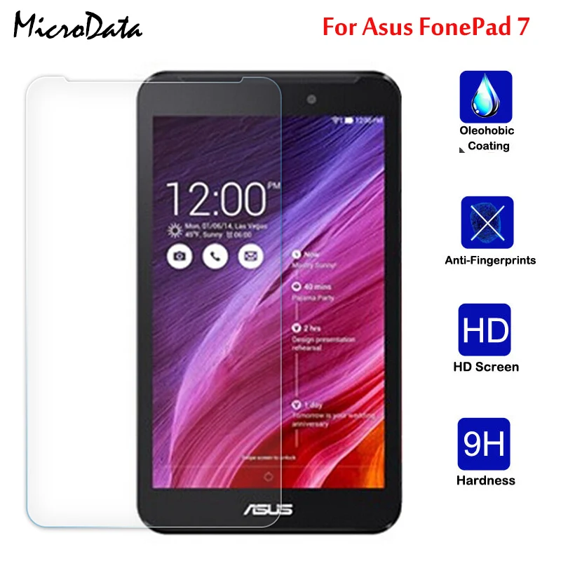 1 шт./2 шт. закаленное Стекло Экран протектор для Asus FonePad 7 FE170CG FE170 FE171MG FE171 дюймов