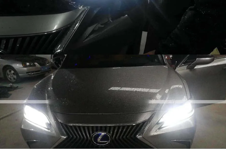 1 шт. Автомобильная бамперная фара для Lexus фара ES200H ES260~ 2019y автомобильные аксессуары передняя фара для Lexus противотуманные фары