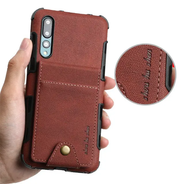 Карточка из ткани слот для huawei P30 Pro Чехол Funda huawei P20 Lite чехол P20Lite чехол для huawei P30 Lite чехол P20 Pro P20Pro P 30