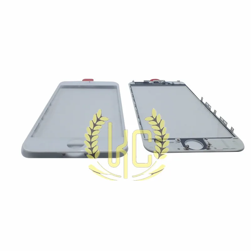 Черный/белый для iPhone 6G/6Plus стекло сенсорной панели + OCA бензель Рамка дигитайзер в