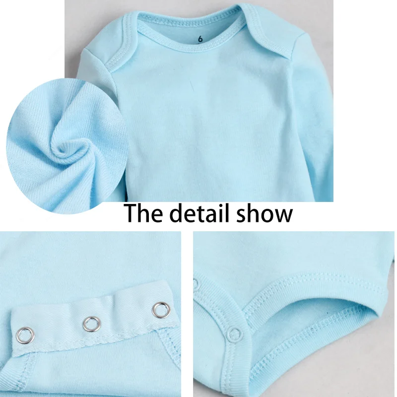 2018 хлопковые детские комбинезоны с длинными рукавами комбинезон для маленьких