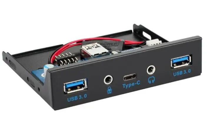 LBSC Набор для настольного компьютера 3 5 &quotFloppy Bay портов s USB 0 + HD аудио мм TYPE-C порт