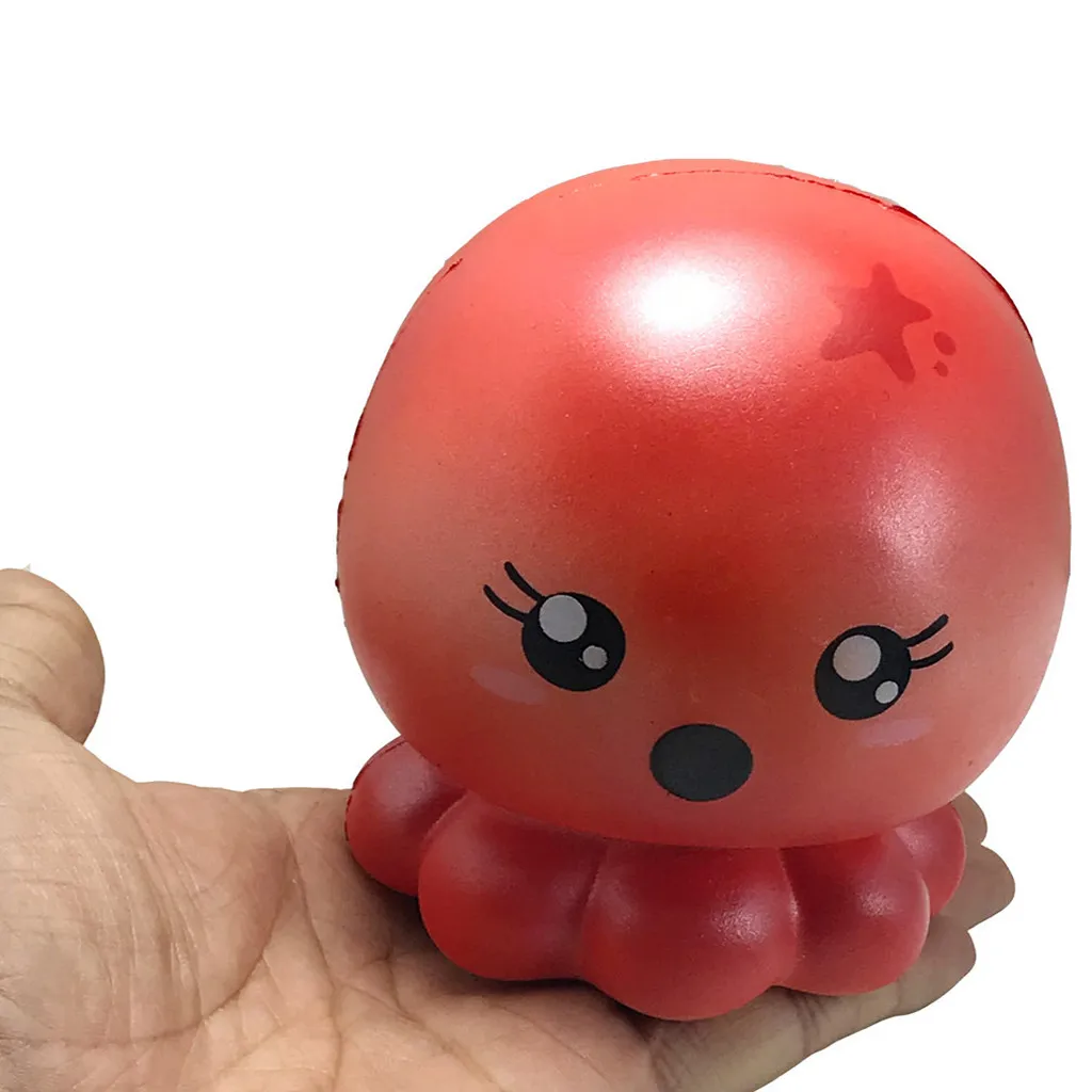 Jumbo очаровательны Осьминог коврик с запоминанием формы игрушки Squishes снятие