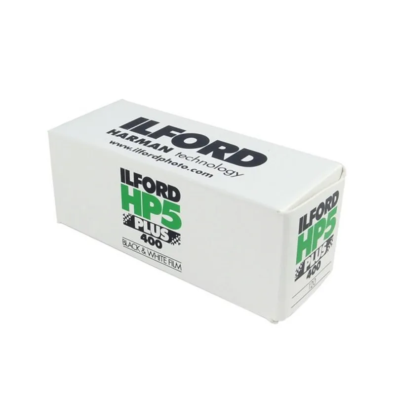 Ilford HP5 Plus черная и белая отрицательная пленка ISO 400, 120 рулонная пленка x 5 рулонов