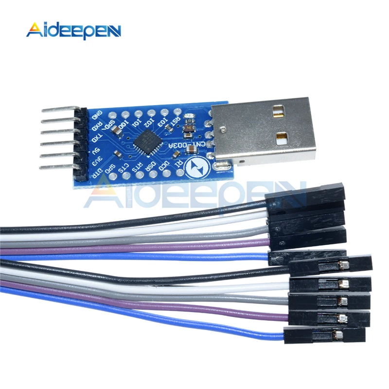 USB 2 0 к TTL UART 6PIN модуль последовательный преобразователь CP2104 STC PRGMR чем CP2102 с 5 Pin