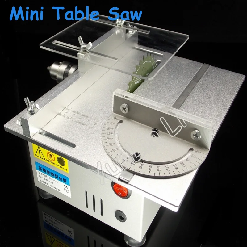Mini Table Saw Precision Cutting Machine Electric Drill Multifunctional Small Woodworking Table Saw Electric Grinder