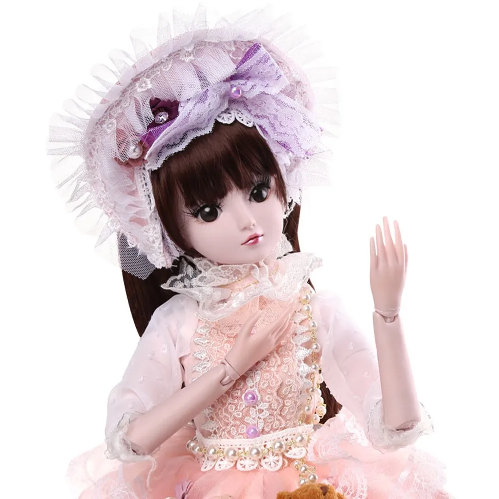 1/3 BJD кукла 60 см/23 6 дюйма Высота 19 шариковых шарнирных кукол (парик + обувь одежда