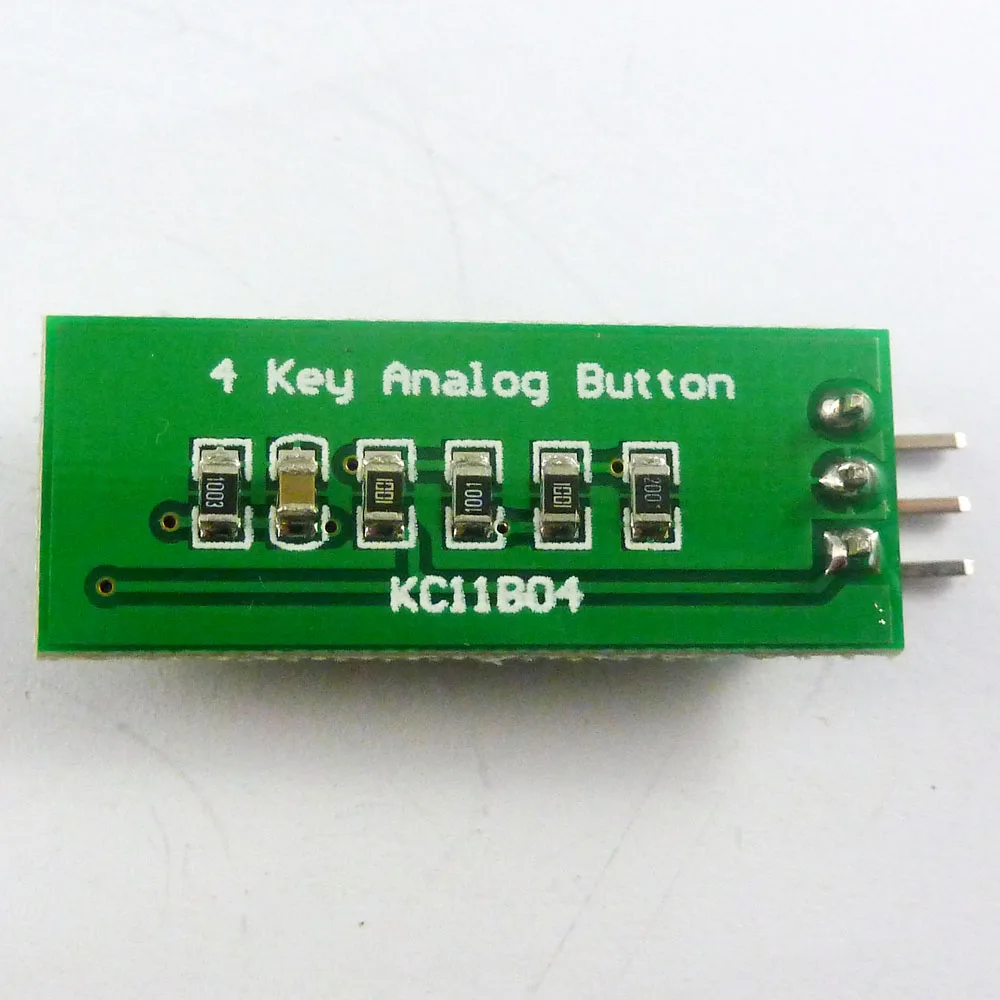 KC11B04 * 5 шт. 3 В 4 кнопки клавиатура AD кнопка аналогового выхода для Arduino nano uno raspberry pi макетная плата starte|button