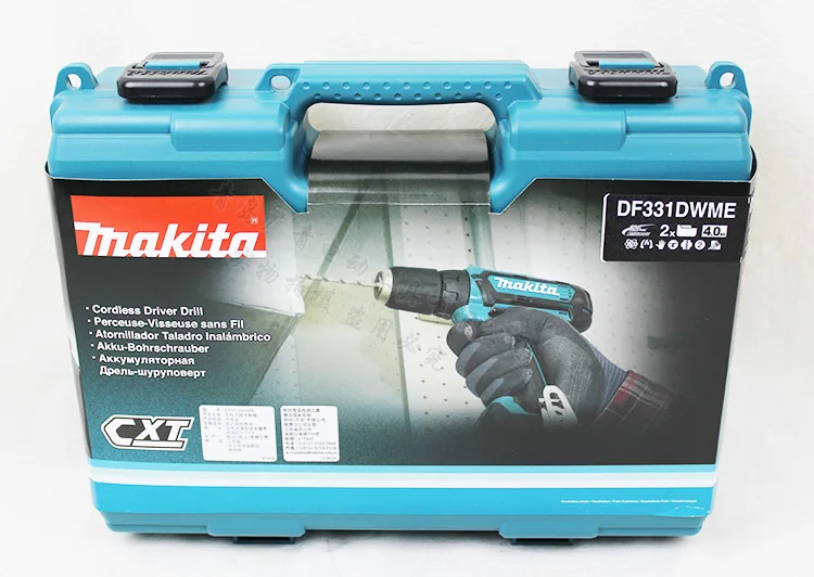Дрель Makita DF331DWAE / ME/YE Электрическая отвертка с литиевым аккумулятором 30 14 нм -