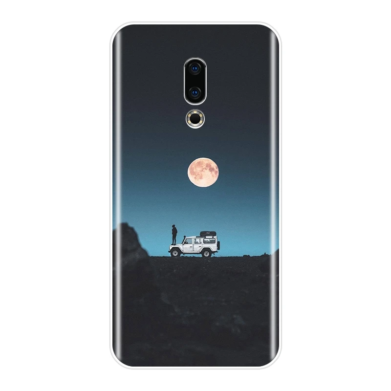 Силиконовый чехол для телефона из ТПУ Meizu 16th 16x15 Lite 16 Plus мягкая задняя крышка с
