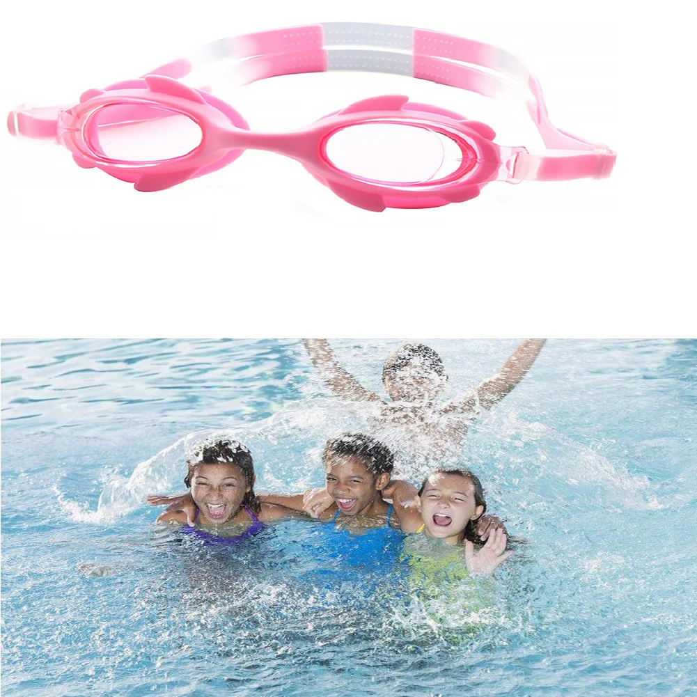 Новая горячая распродажа Детские регулируемые плавательные очки унисекс