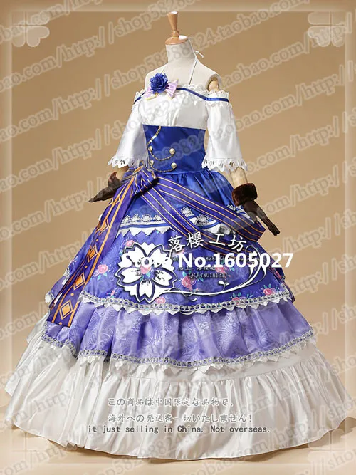 Аниме Love Live! Костюм для косплея Sonoda Umi экшн-фигурка форма пробуждения вечерние