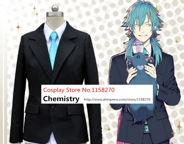 Костюм для косплея ДМД Аоба серагаки цвет белый/черный |