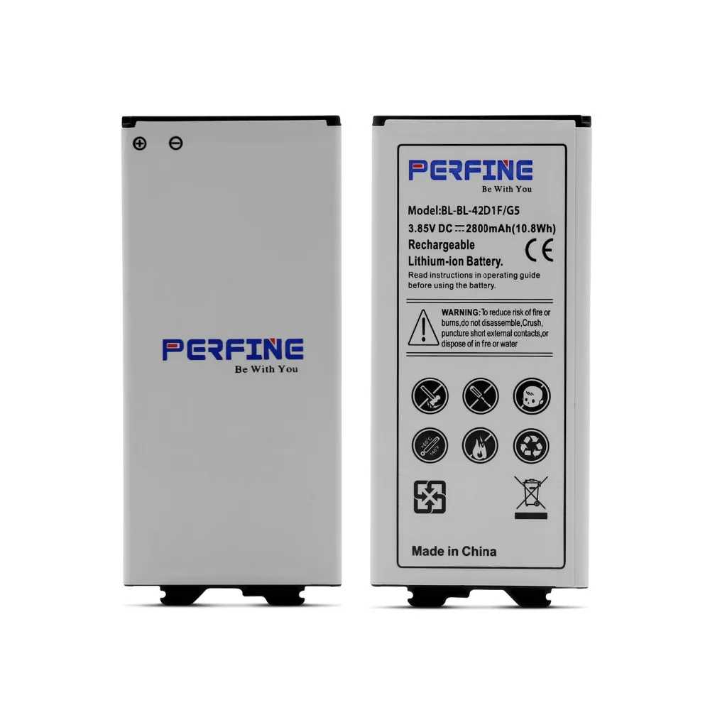 Perfine BL 42D1F для LG G5 Батарея H968 H960 H830 H860N H868 F700S/L/K запасная батарея мобильного
