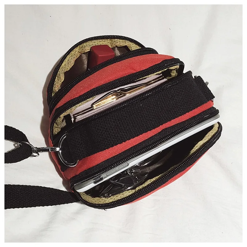 Small Canvas Female Handbags Lady Mini Single Party Crossbody Shoulder Pack Bag Mobile Phone Yellow Pink Red Blue Black Gree | Багаж и