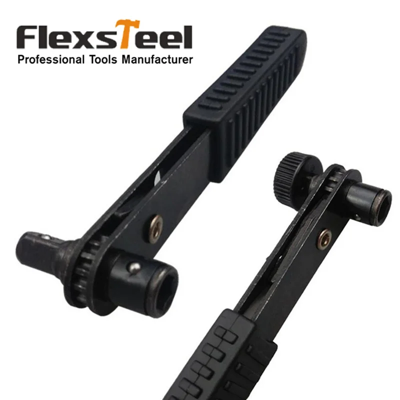 Flexsteel 1/4 привод Мини Размер трещотка правый угол отвертка четверть полюса гнездо