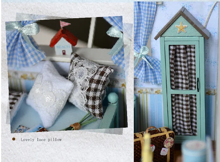 Милый дом для семьи DIY Дерево Happy Coast Новинка ручной работы дом подарки на год Декор для дома детские игрушки Brinquedos