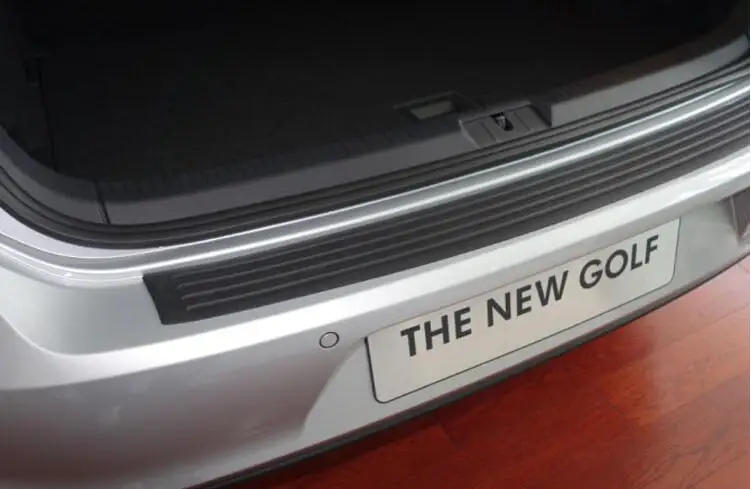 Защитная Резиновая лента для заднего бампера volkswagen vw Golf 7 6 bora passat B6 B7 B8 jetta