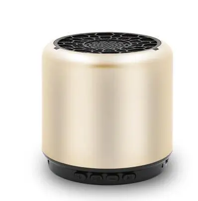 Cute Rose Gold Mini Bluetooth Speaker Portable Outdoor Wireless Speakers Hands-Free With Mic TF Card FM Radio AUX For IPhone | Электроника