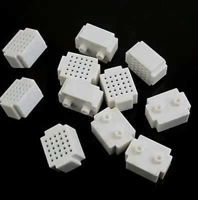 

10pcs Mini 25 Points Breadboard Solderless Prototype Tie-point white