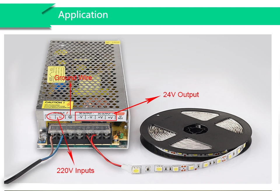 24 V Переключая Питание 12 V Источники питания трансформатор 1A 2A 3A 5A 8A 10A 20A 30A AC 110V 220V DC/DC 12 V 24 V преобразователь напряжения