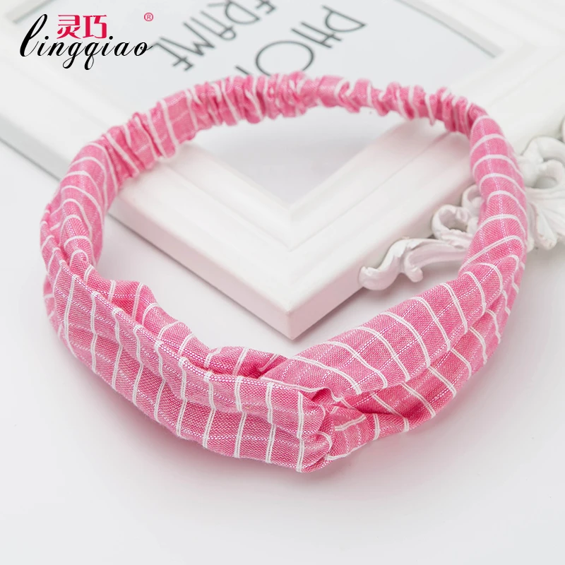 23 Colors Fashion Hair Ornaments Women Elastic Turban Headband Headwear Hoop Cotton Bands Accessories for girls | Украшения и