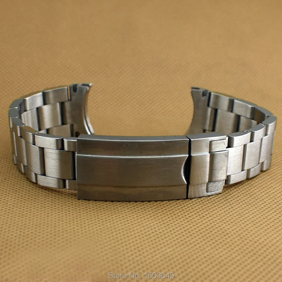 Мужские часы 20 мм 316L из нержавеющей стали|folding clasp|steel strapstainless watch band |