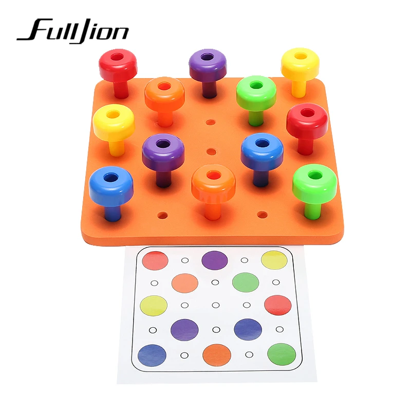 Fulljion Обучающие Математические Игрушки Хобби для детей 3d головоломка Монтессори