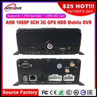 ahd 1080p megapixel monitoring host wide voltage dc8v 36v 3g gps mobile dvr box truck harvester cash truck palntsc