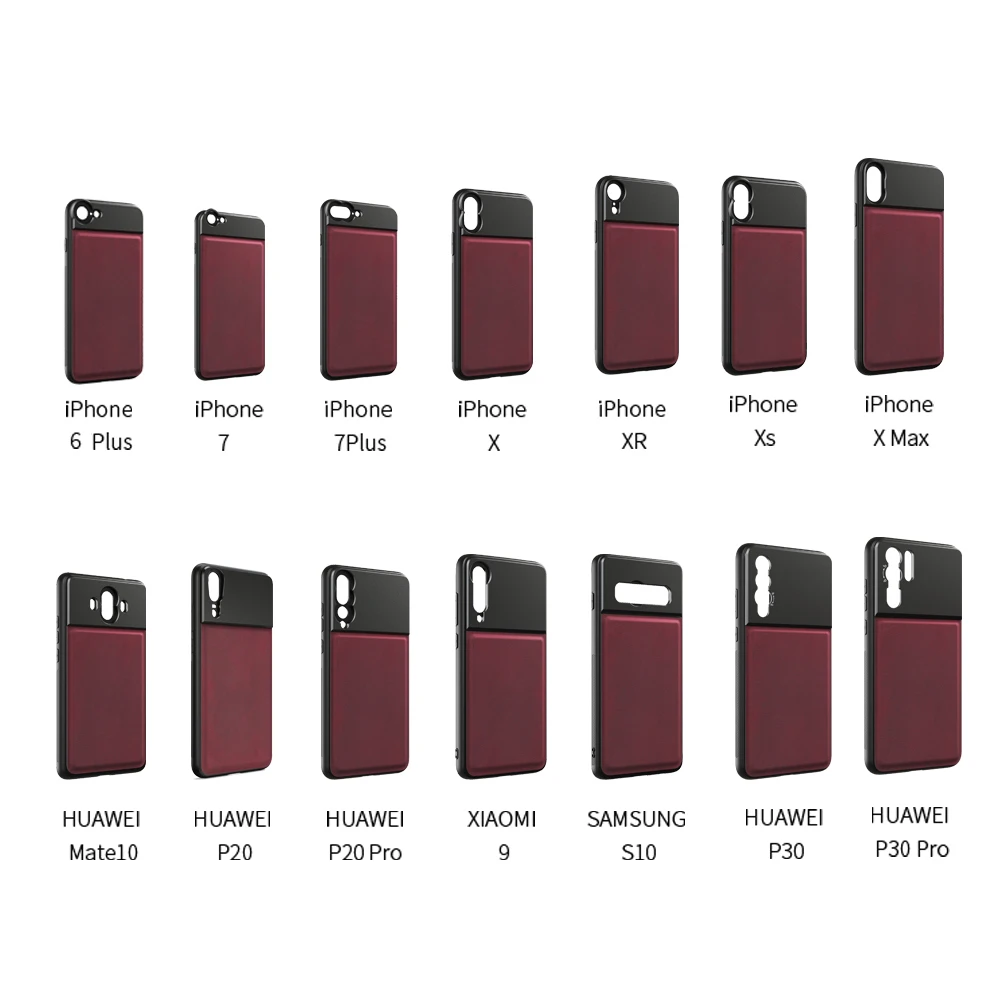 apexel high quality phone case cover leather phone cases with 17mm thread for iphone x xs max huawei p20 p30 pro for phone lens free global shipping