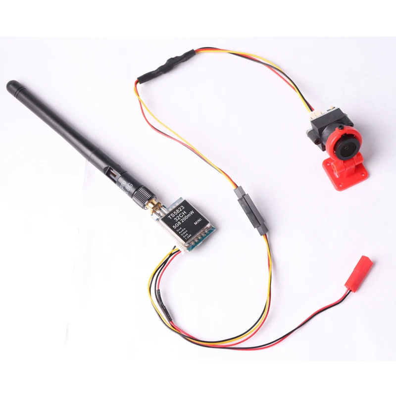 5,8G набор FPV комбинированный Аудио Видео 200/600 мВт Передатчик TS5823/TS5828+ Мини CMOS P/N 1000TVL камера+ кабель Набор гоночный Дрон набор FPV
