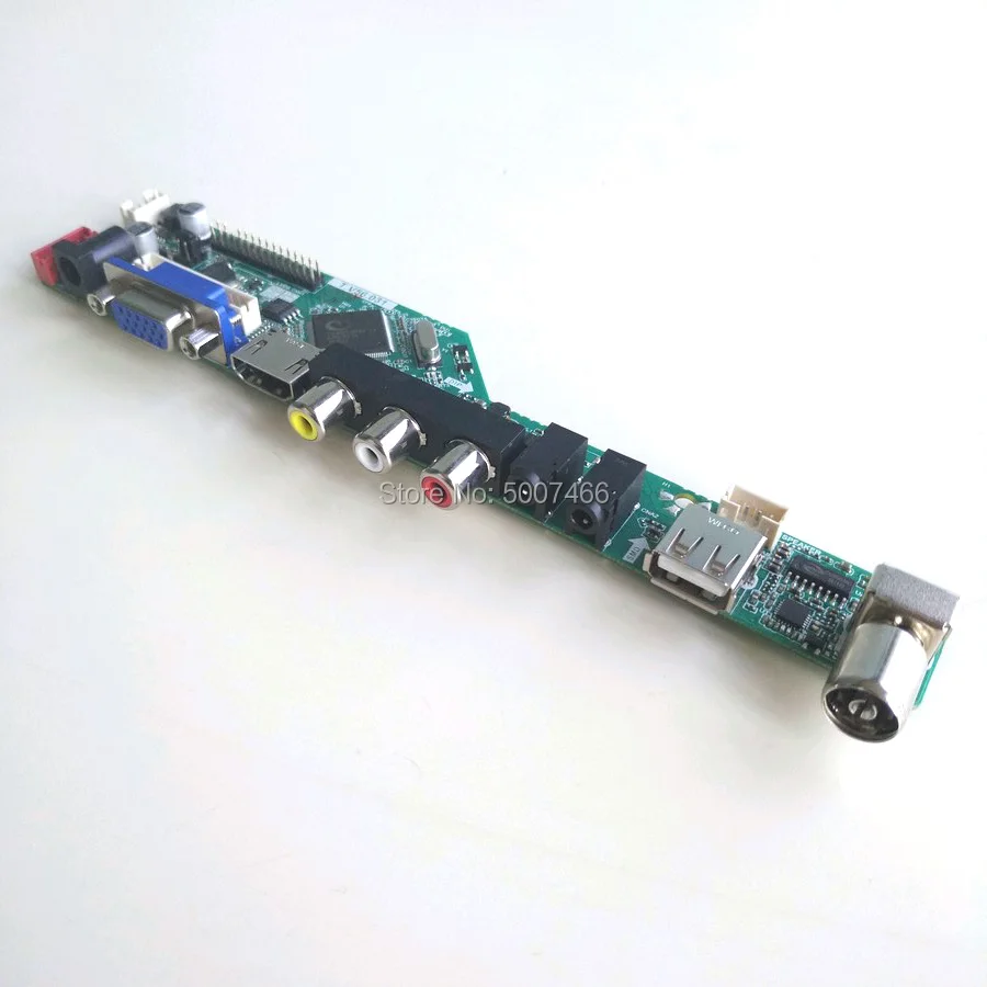 Для LTN154X3-L0D LTN154XA-L01 LVDS 1 с холодным катодом (CCFL) 30Pin VGA USB AV ВЧ клавиатуры + Пульт ДУ