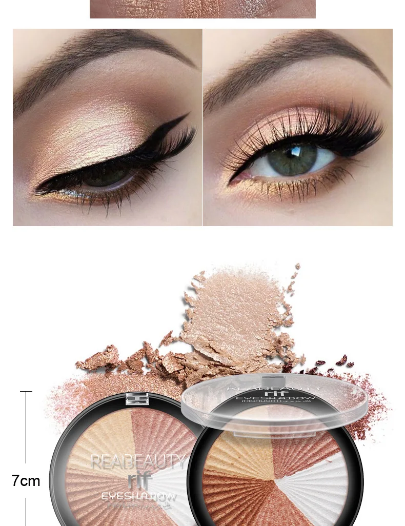 Алмазная блестящая жемчусветильник ка тени для век натуральная и трехмерная