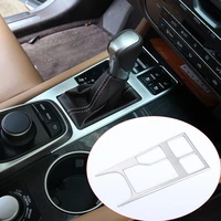 abs chrome interior gear shift panel frame cover trim for lexus for rx200t 450h 2016 car accessories