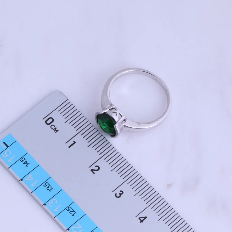 Женский простой круглая бриллиантовая бижутерия цвет серебро H0288 | Украшения и