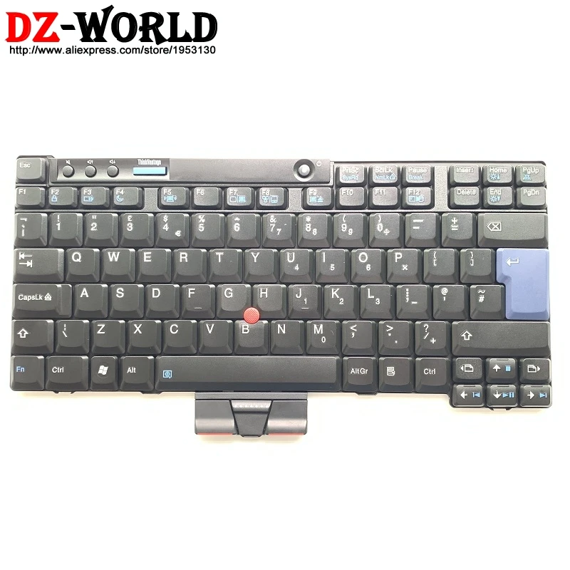 Новая Оригинальная английская клавиатура GB для IBM Thinkpad X200 X200S Tablet X201 X201i X201S Teclado