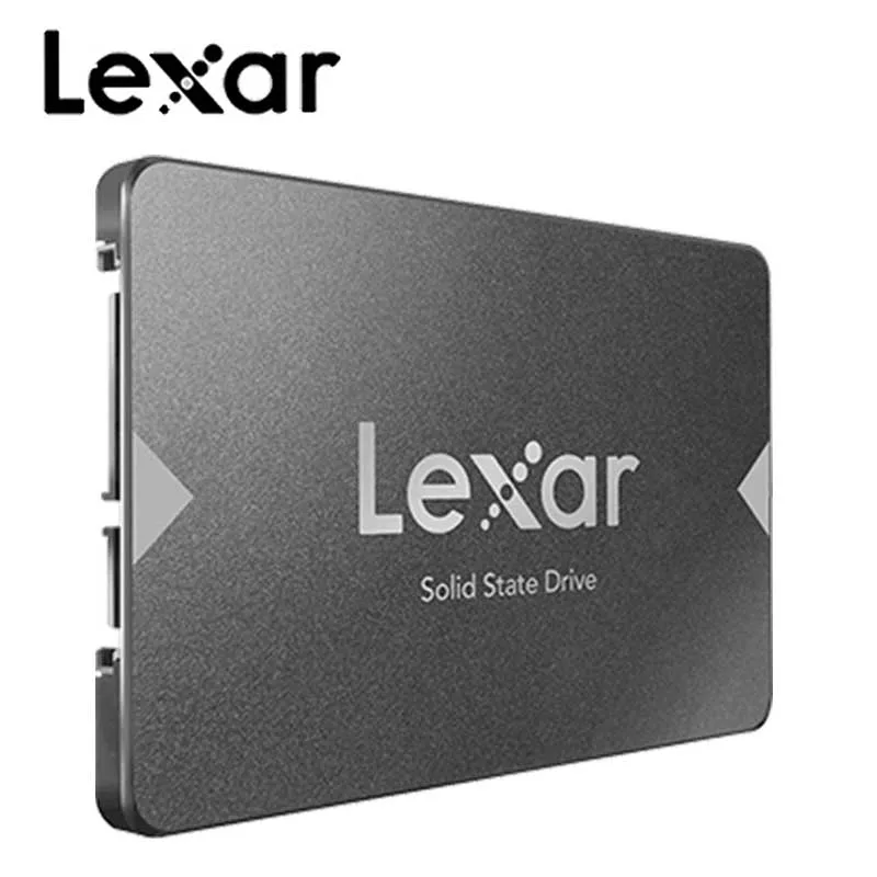 Lexar NS100 2," SATA III(6 ГБ/сек.) SSD 520 МБ/с. до 550 МБ/с. скорость чтения 128 ГБ 256 512 твердотельный накопитель