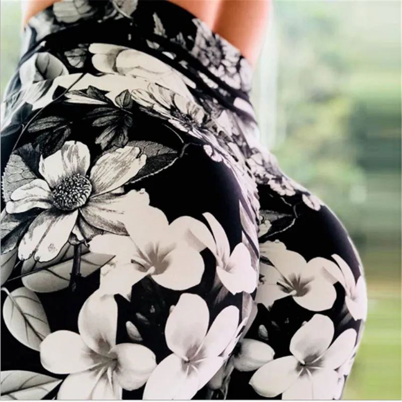 Новинка 2019 женские леггинсы с принтом змеи пуш-ап эластичный тренировка время