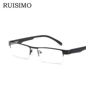 Металлическая полуоправа для чтения очки Пресбиопии очки для женщин и мужчин усталость Gafas + 1,0 + 1,5 + 2,0 + 2,5 + 3,0 + 3,5 + 4,0 ридер
