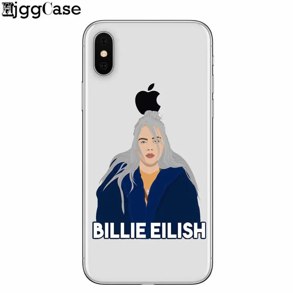 TPU A3844 Billie Eilish Khalid прекрасные чехлы Чехол для телефона Мягкий ТПУ силиконовый чехол для Apple iPhone X 8 8Plus 7 7Plus 6 6S Plus 5S SE чехол - Цвет: TPU A3844